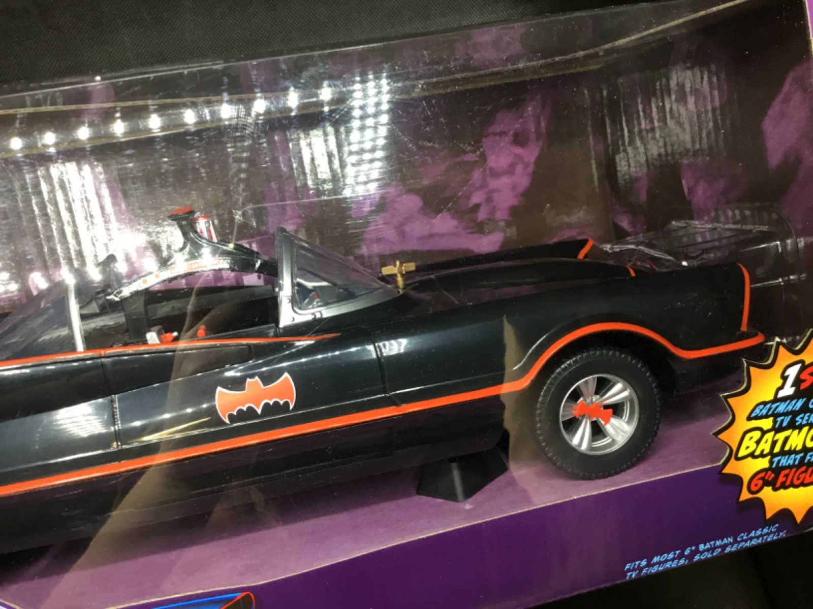 Batman Classic TV Series 1966 Batmobile 17in Die-Cast Model Car [Mattel 2013]