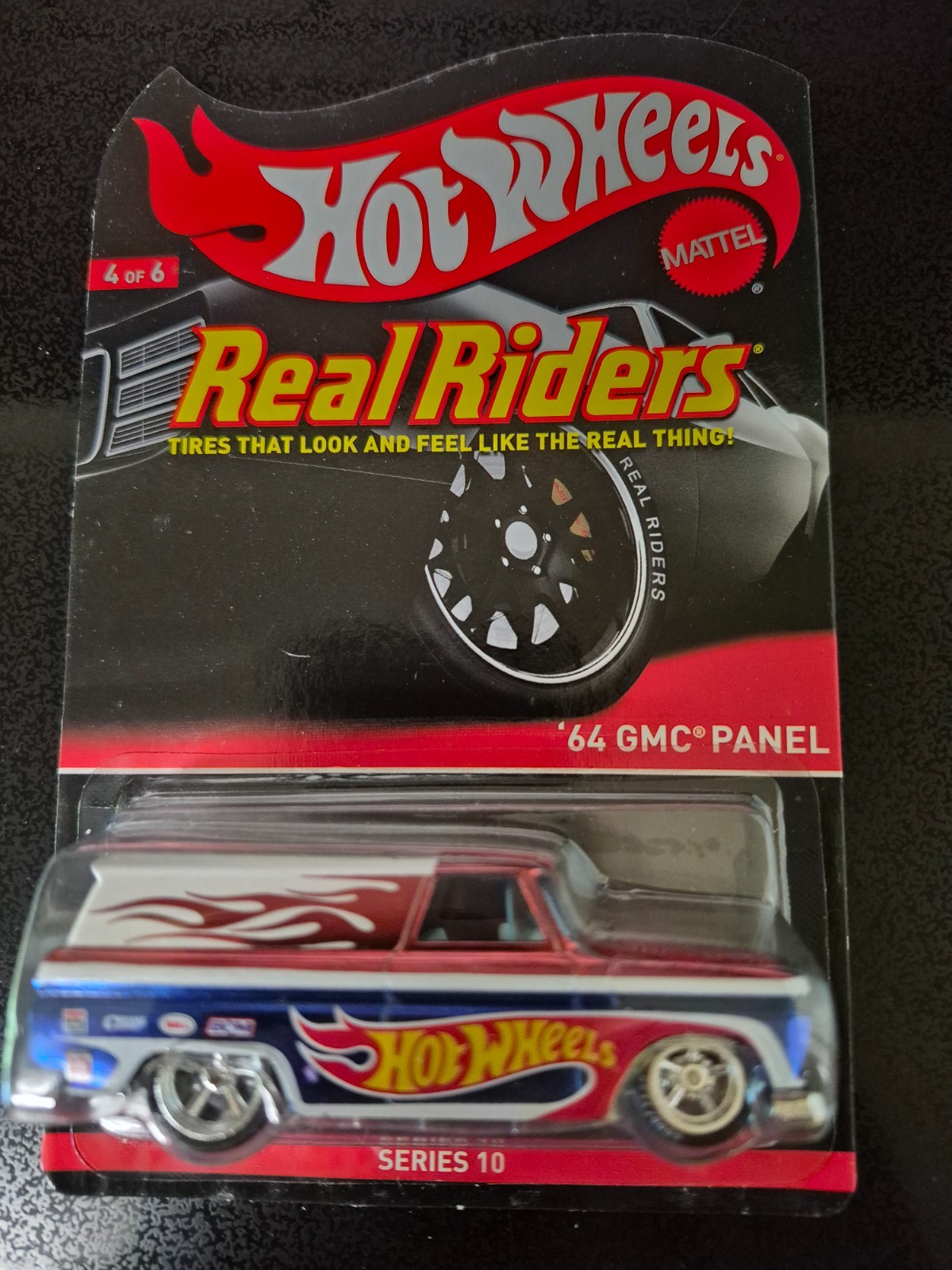 Hot Wheels Real Riders Series 10 ’64 GMC Panel #1129/4000 MOMC