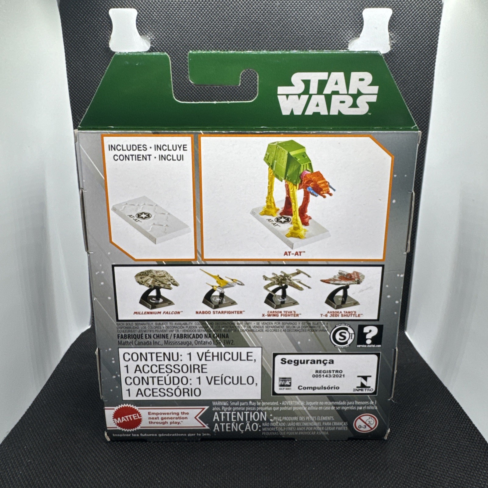 Hot Wheels Star Wars Starships Select AT-AT Prototype Ships #22 New, Sealed