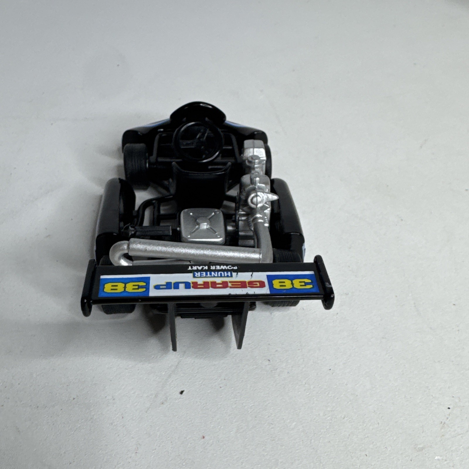 Lot Of 2 Kintoy Diecast GO-karts #38 Gear Up World Racer Pull Back Orange Black