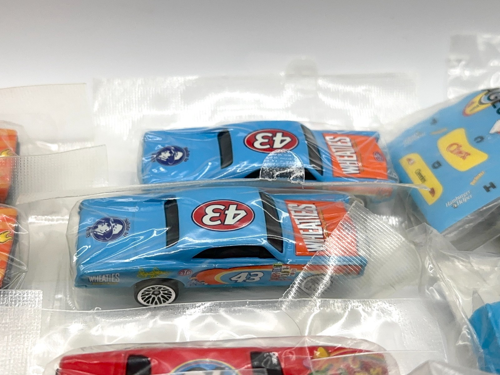 (20+) Hot Wheels & LEGO Cereal Baggie Richard Petty & More Lot of Cars SEALED!