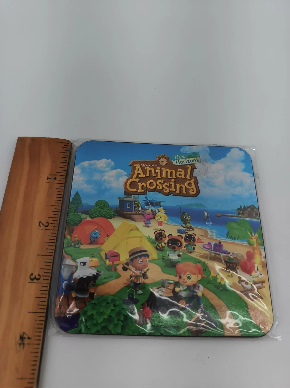 Animal Crossing Horizons Nintendo Switch Coaster Tom Nook Official Apparel
