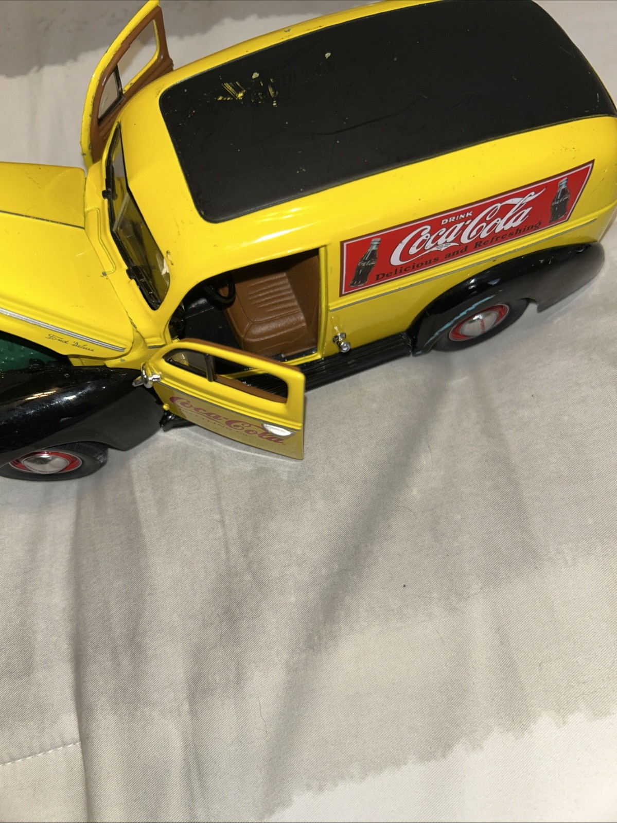 1940 Ford Sedan Delivery Diecast Vehicle 1/18 Scale Coca-Cola Mattel