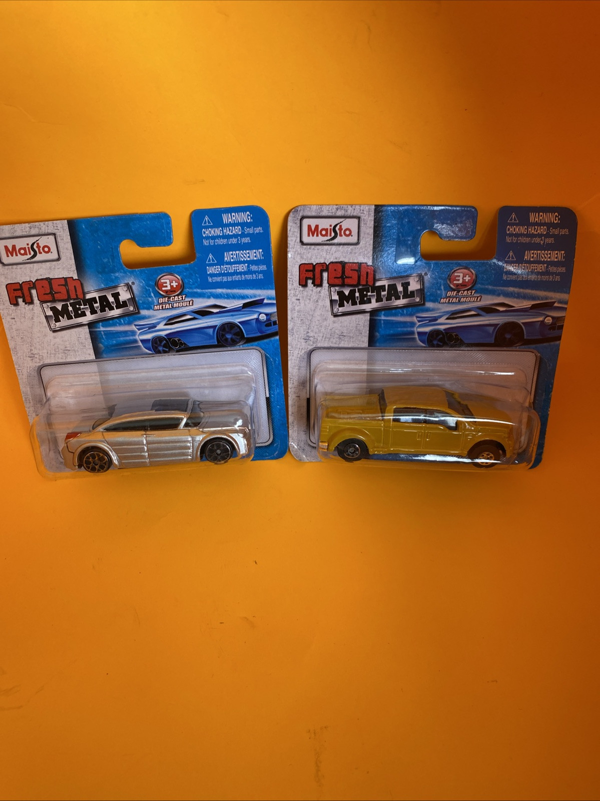 Maisto Fresh Metal Die-cast Car And Truck. New In Package-read Description