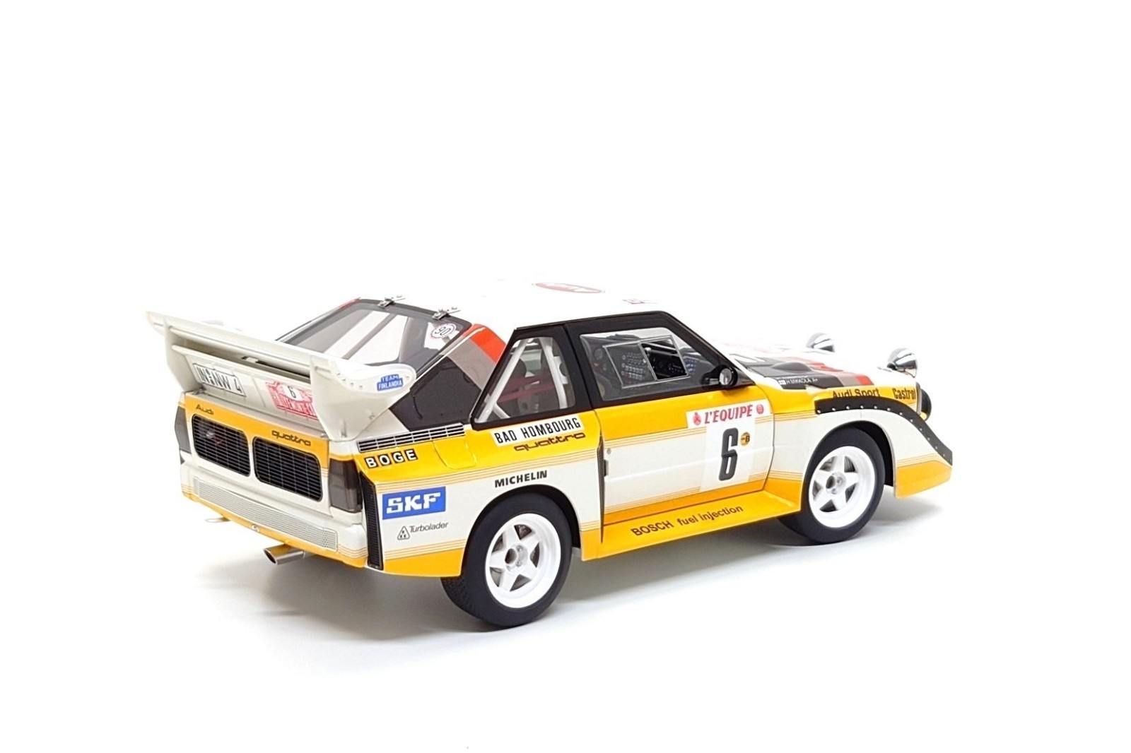 AUTOart 1:18 Audi Sport Quattro S1 #6 – Rally Monte Carlo 1986