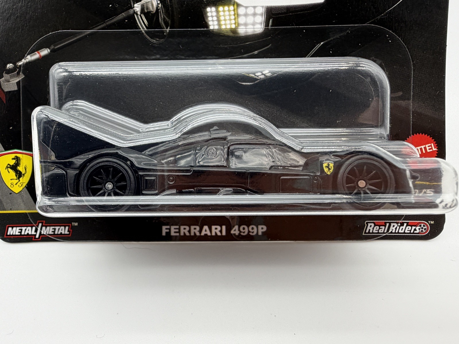 2025 Hot Wheels Premium Circuit Legends Ferrari 499P Black CHASE 0/5 w/Protector