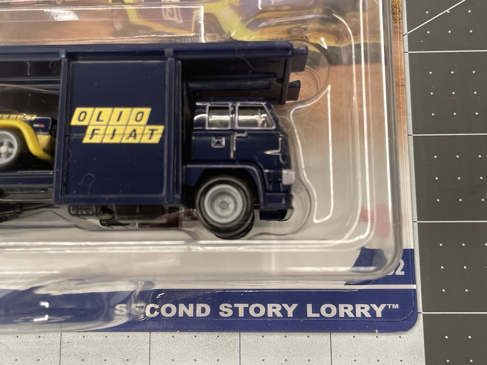 Hot Wheels Team Transport #62 Fiat 131 Abarth and Second Story Lorry