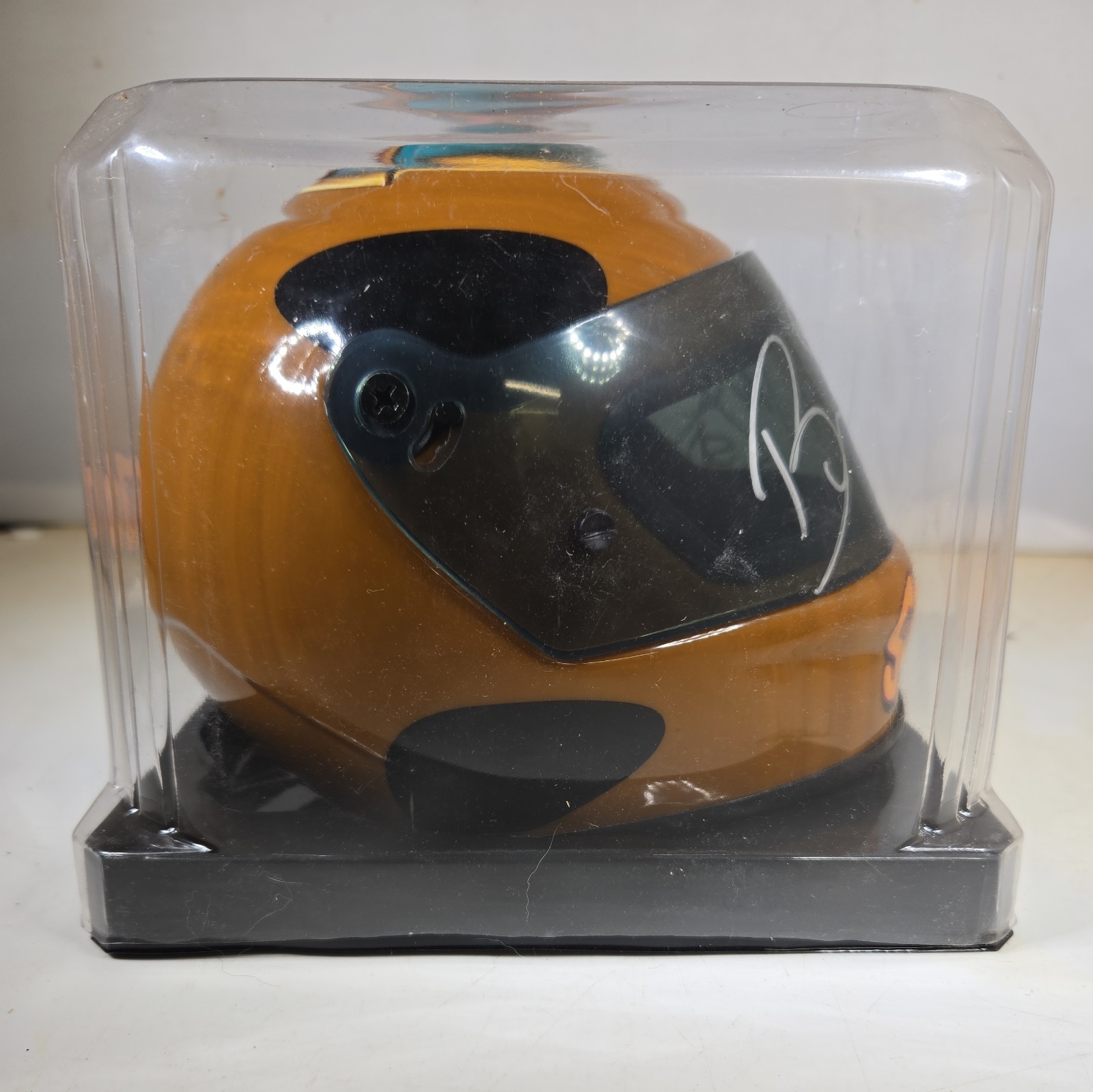 Monster Jam Series 1 Scooby Doo Mini Helmet . RARE! AUTOGRAPHED