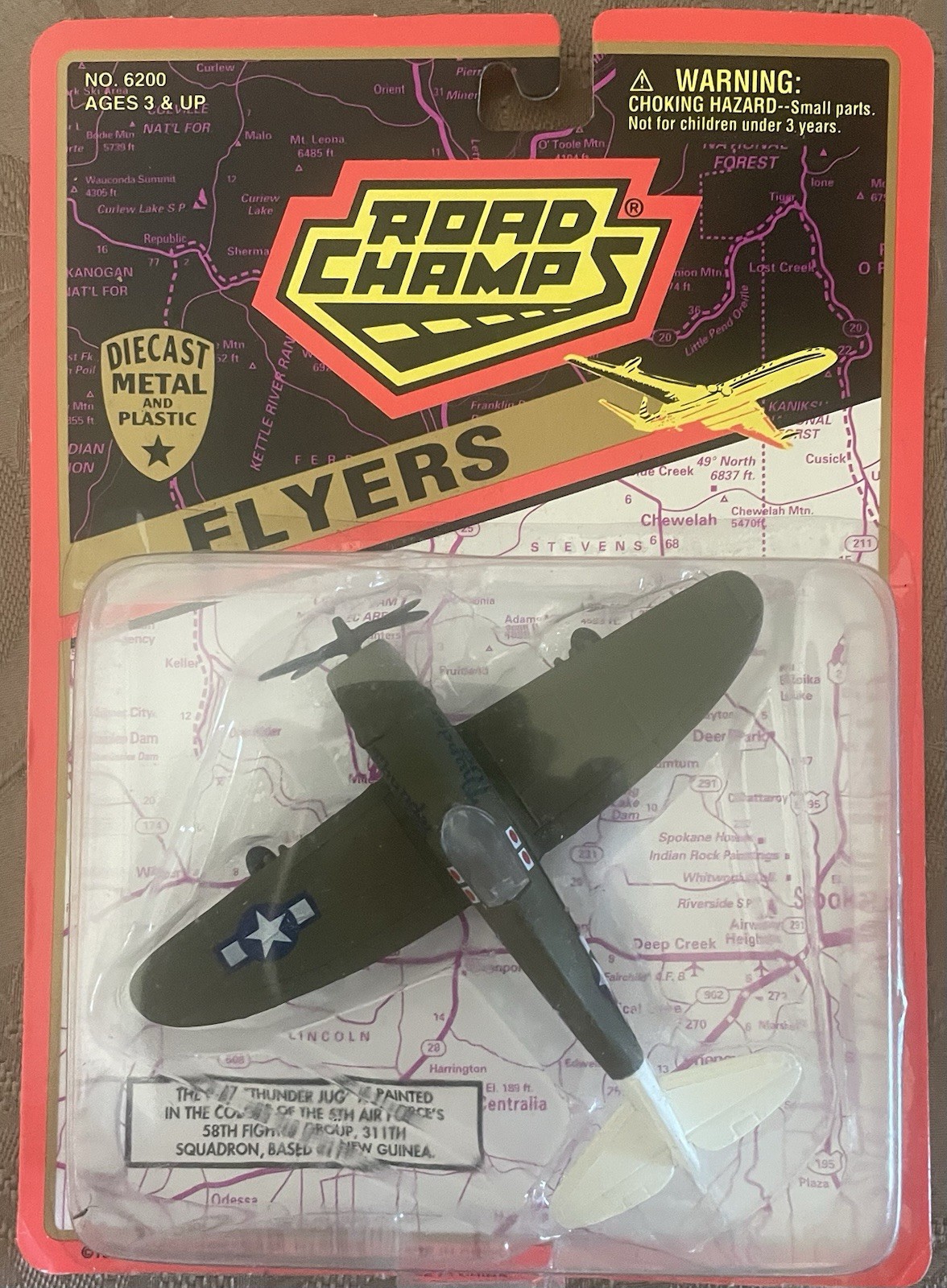 Road Champs Flyers Die-Cast Metal And Plastic Lot Of 4