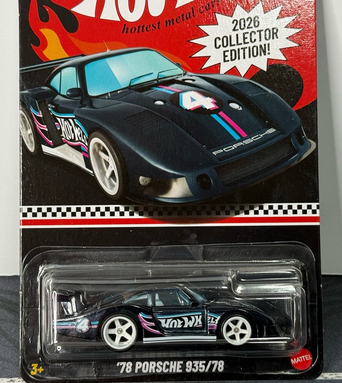 Hot Wheels 2026 Mail In Collector Edition ’78 Porsche 935 / 78 Ships w protector