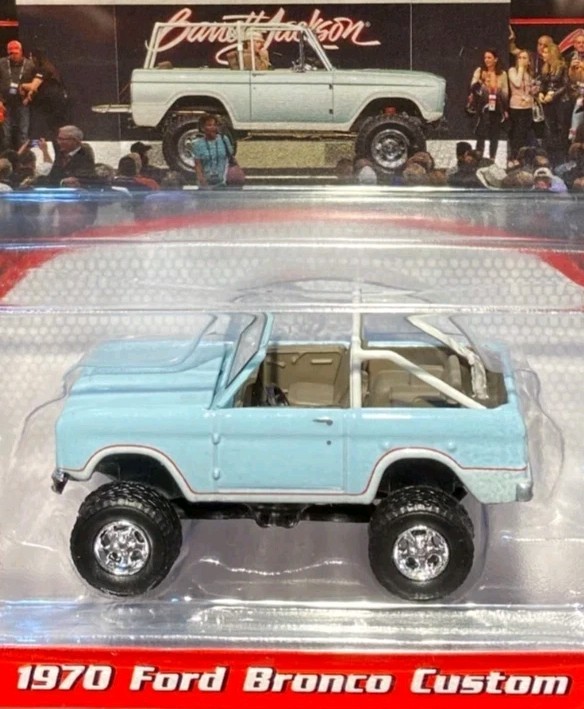 1:64 1970 FORD BRONCO 50th ANNIVERSARY CUSTOM COMPLETELY OUT OF PRODUCTION NEW!!