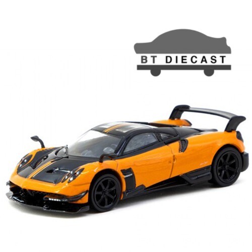 TARMAC WORKS PAGANI HUAYRA BC 1/64 ARANCIO SAINT TROPEZ ORANGE T64G-TL014-OR