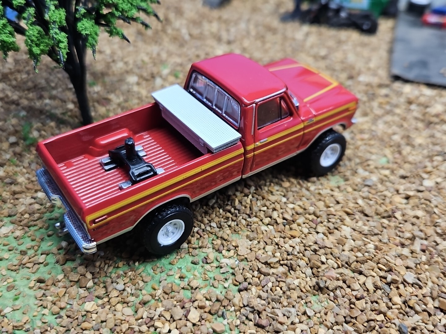 Custom Made 1978 Ford F-150 RANGER XLT 4×4 Greenlight Pickup Truck Fargo F250 79