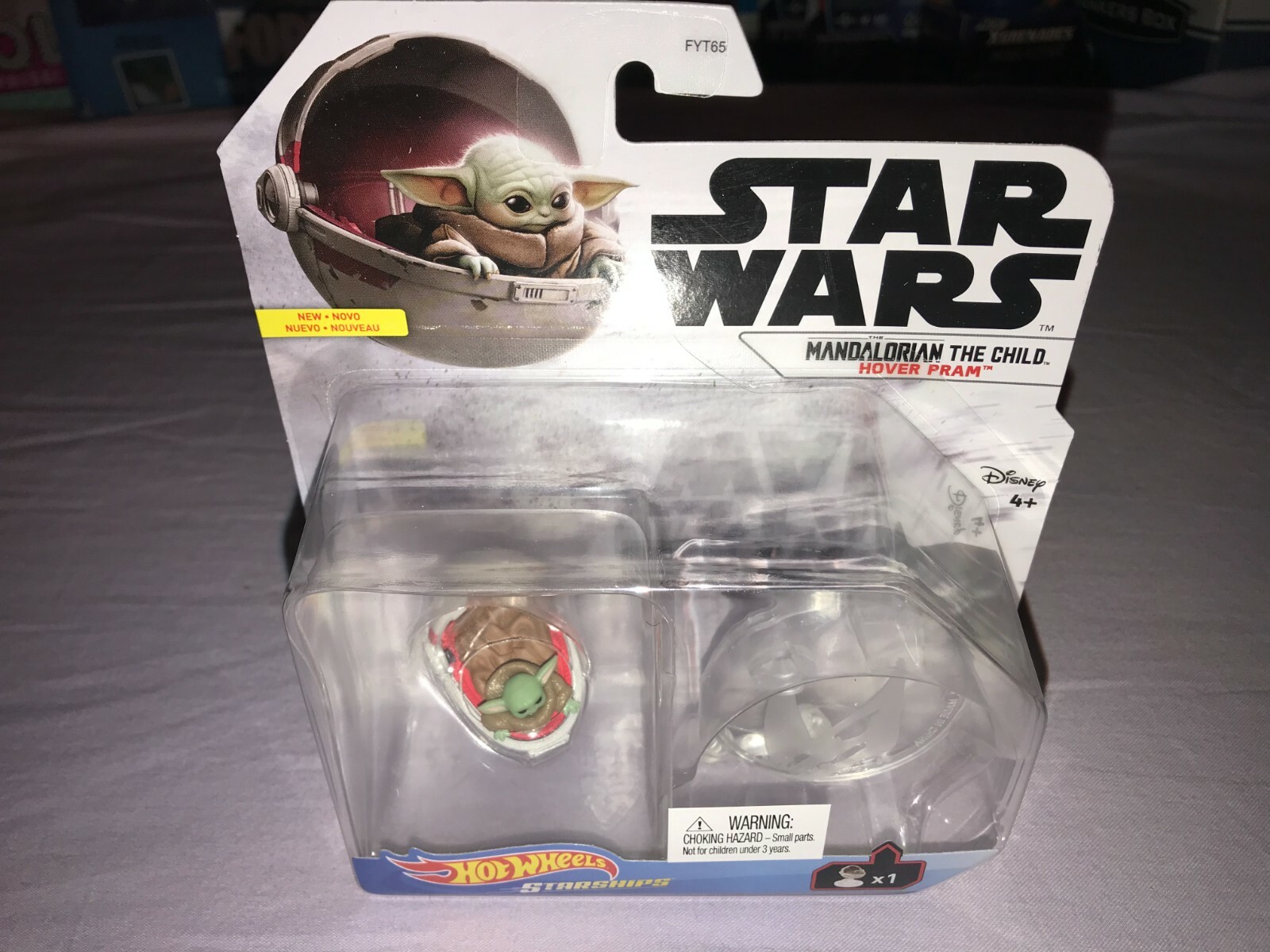 Hot Wheels Star Wars STARSHIPS THE CHILD HOVER PRAM THE MANDALORIAN **NEW**