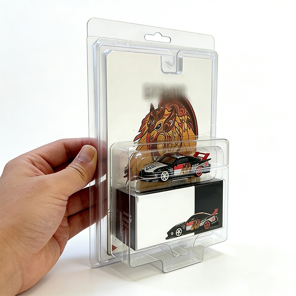 20-100PCS Display Case Clamshell Protector For 1:64 MINI GT Mijo Diecast Car