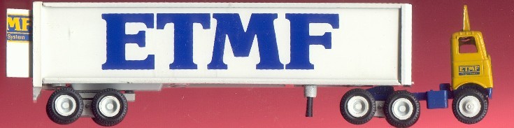 ETMF East Texas Motor Freight ’82 Winross Truck