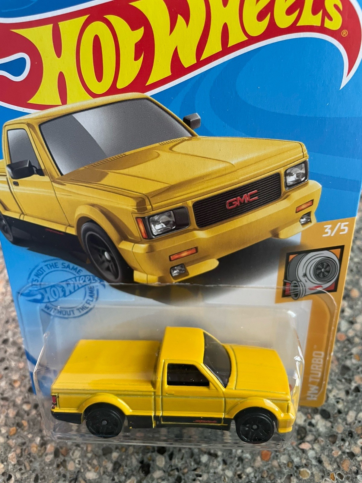 2021 Hot Wheels HW Turbo #3/5 ’91 GMC Syclone Yellow Kroger Exclusive – New