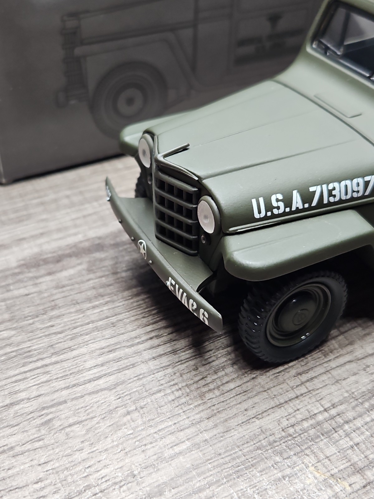 Speccast 403000. 1953 Jeep Willys Ambulance US Army