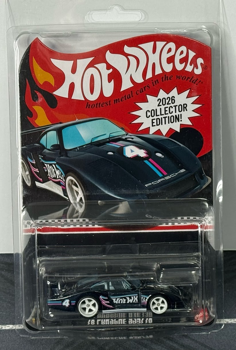 Hot Wheels 2026 Mail In Collector Edition ’78 Porsche 935 / 78 Ships w protector