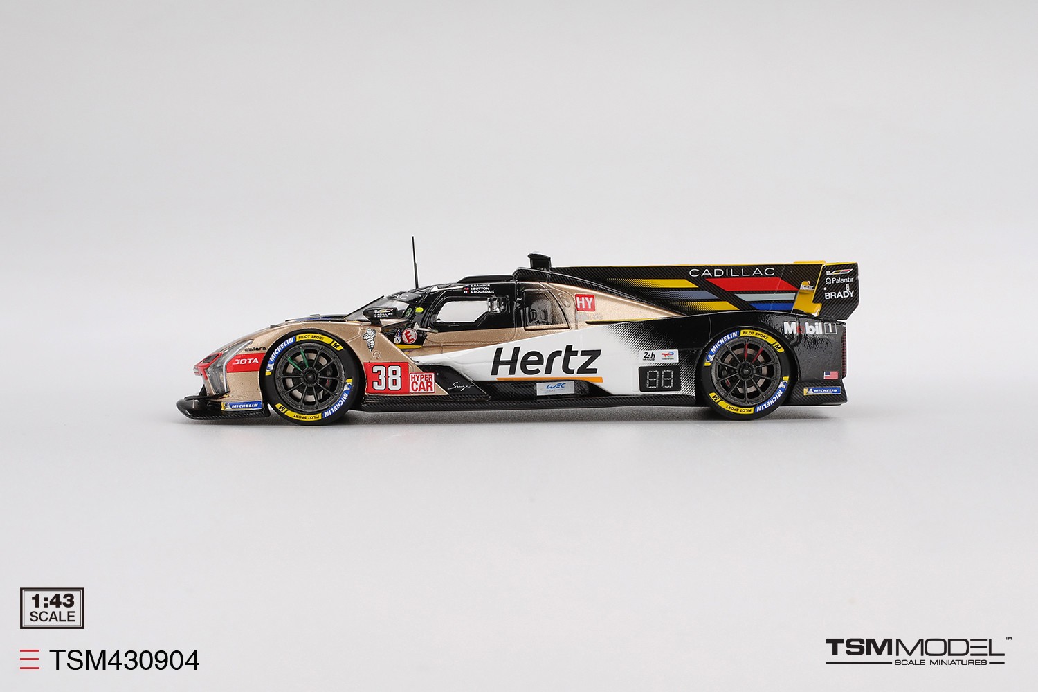 TSM-Model Cadillac V-Series.R – Hertz Team Jota -2025 Le Mans 1:43 Car TSM430904