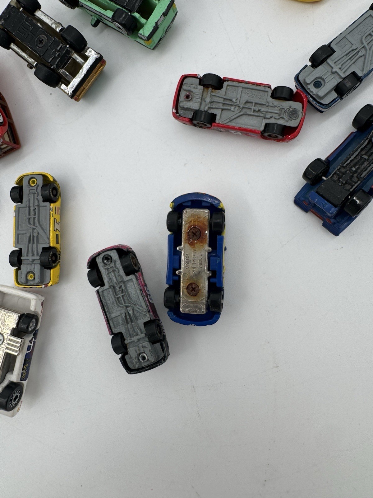 Mixed Lot 23 Diecast Toy Cars Hot Wheels Matchbox Micro Machines Vintage