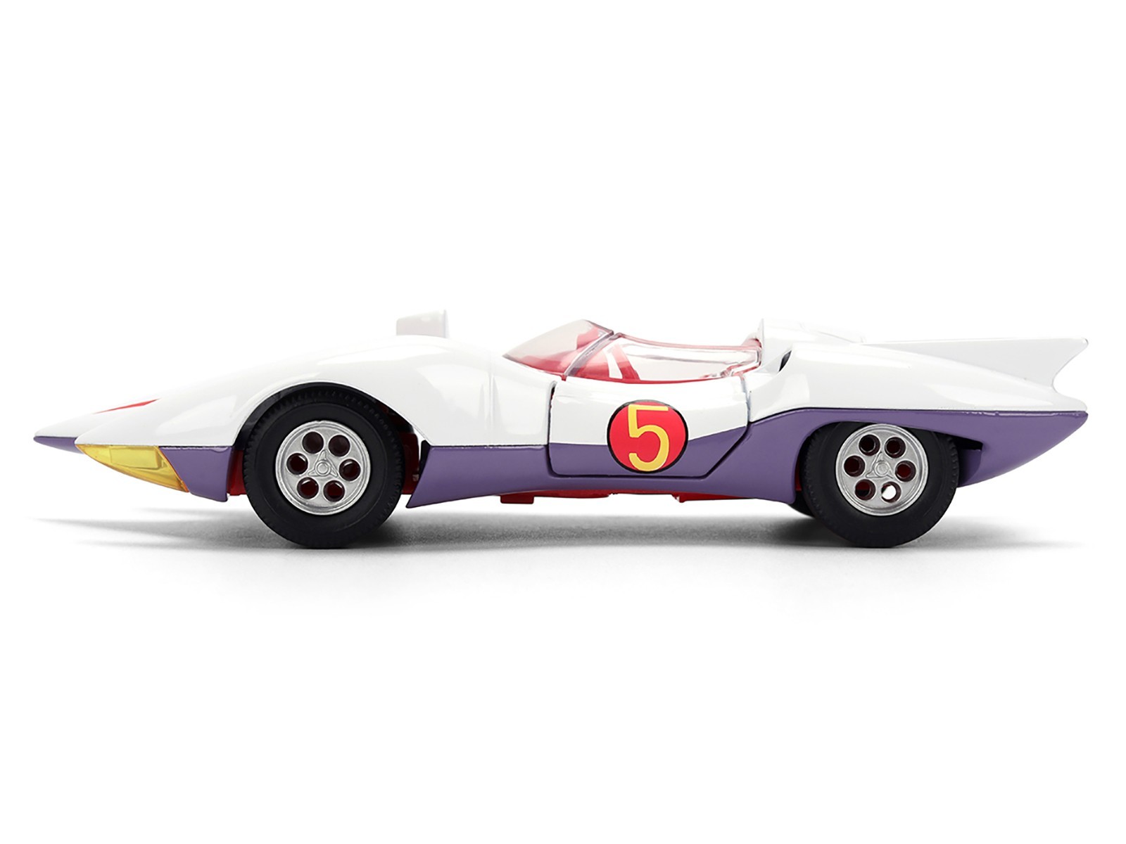 MACH 5 WHITE “SPEED RACER” 1/32 DIECAST MODEL CAR BY JADA 35882