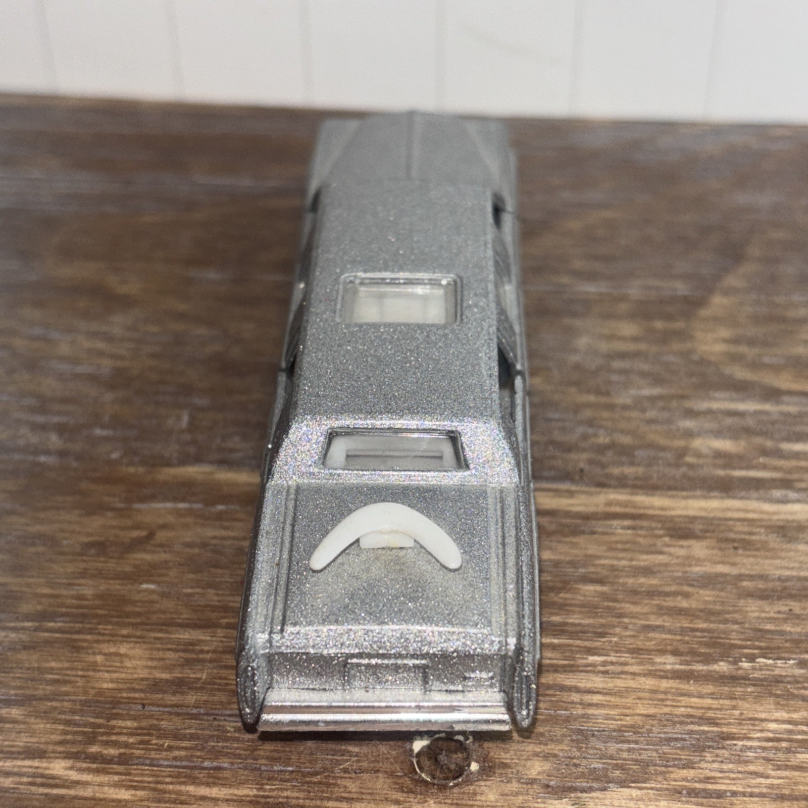 Kintoy Stretch Limousine Limo Silver Diecast 5” Toy Pull Back Works