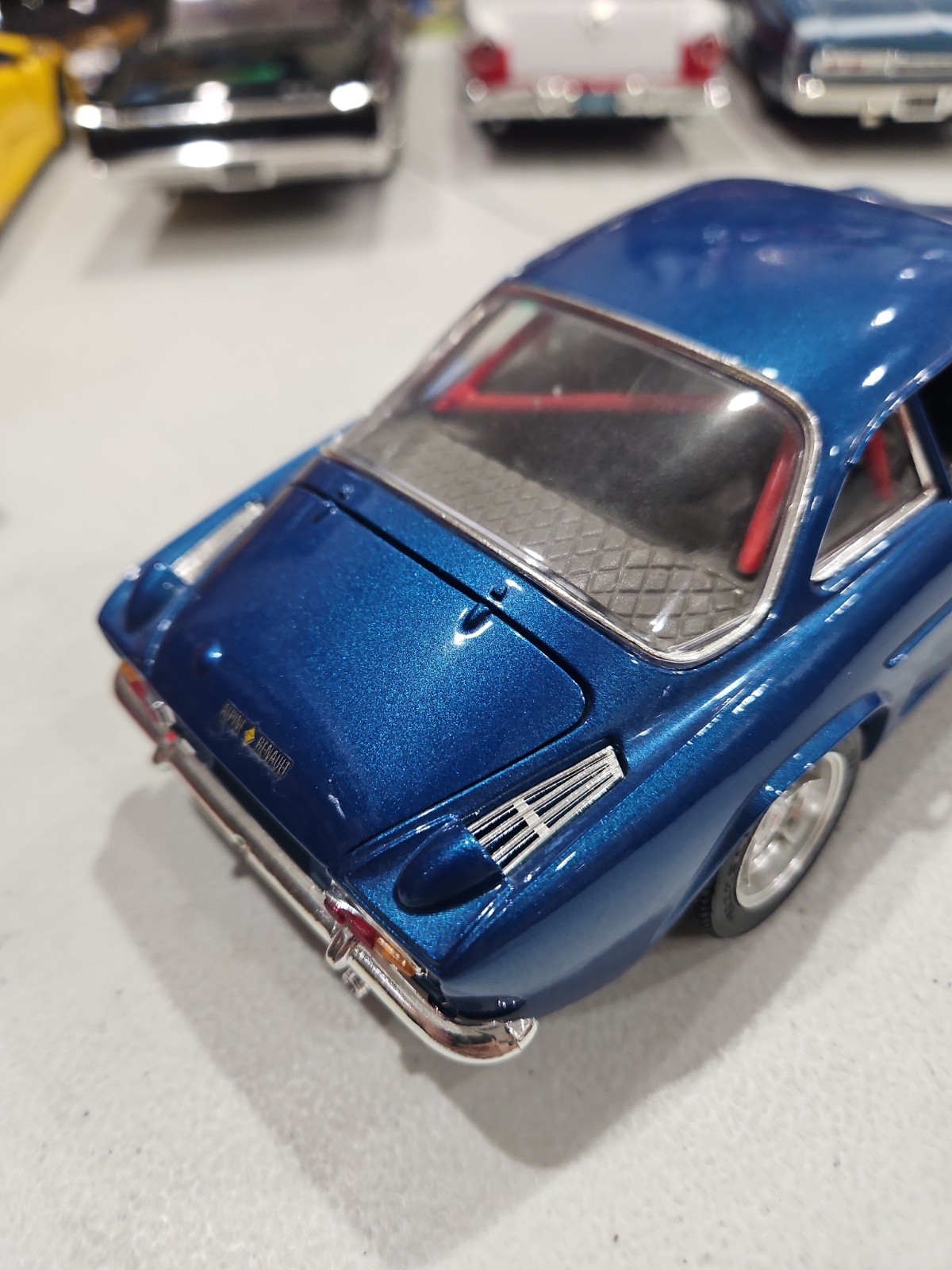 Bburago 1:16 1971 Alpine Renault A110 1600S Blue Special Collection Diecast Loos