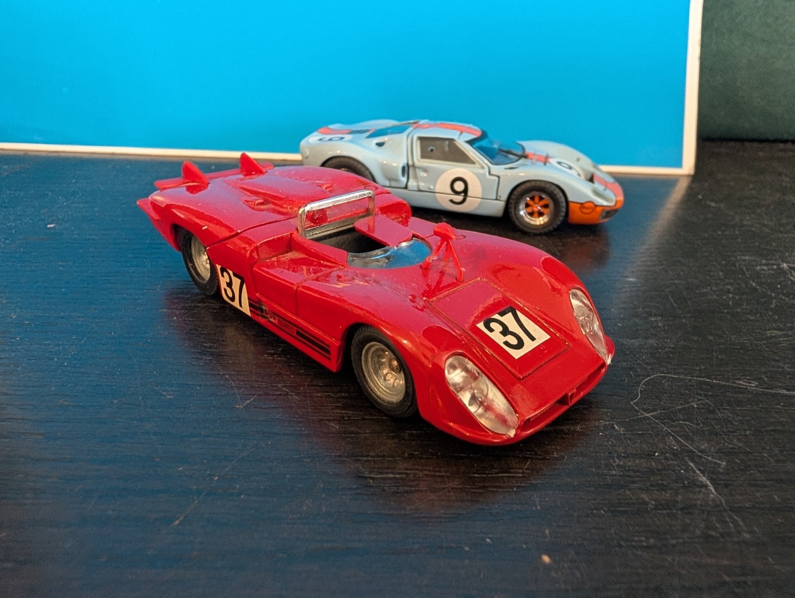 SOLIDO 1/43 Alfa Romeo Long Tail 33-3 Red No Box Great condition