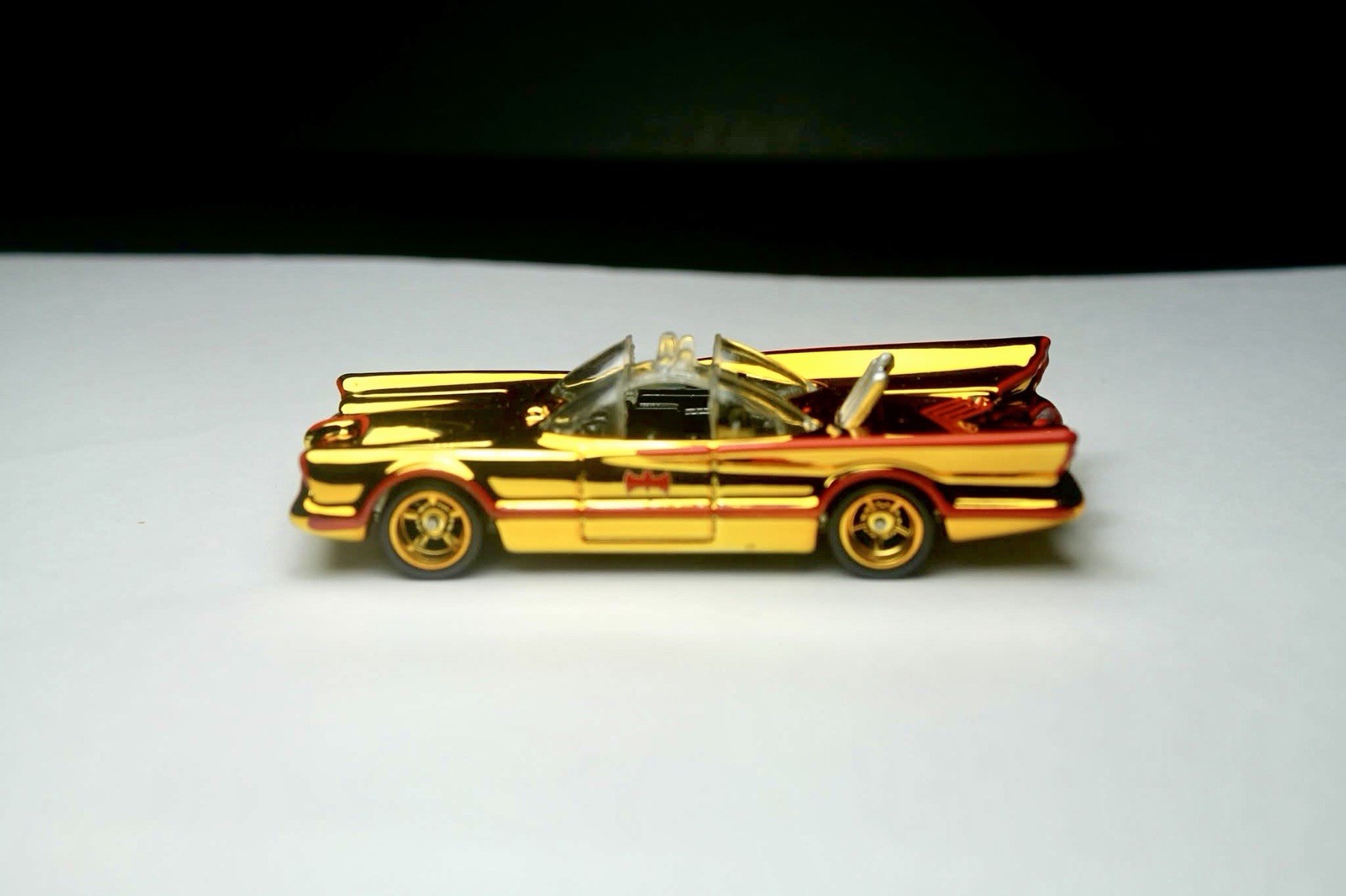 Hot Wheels Batman Batmobile Tv Series Gold Spectraflame Custom MADE READ!