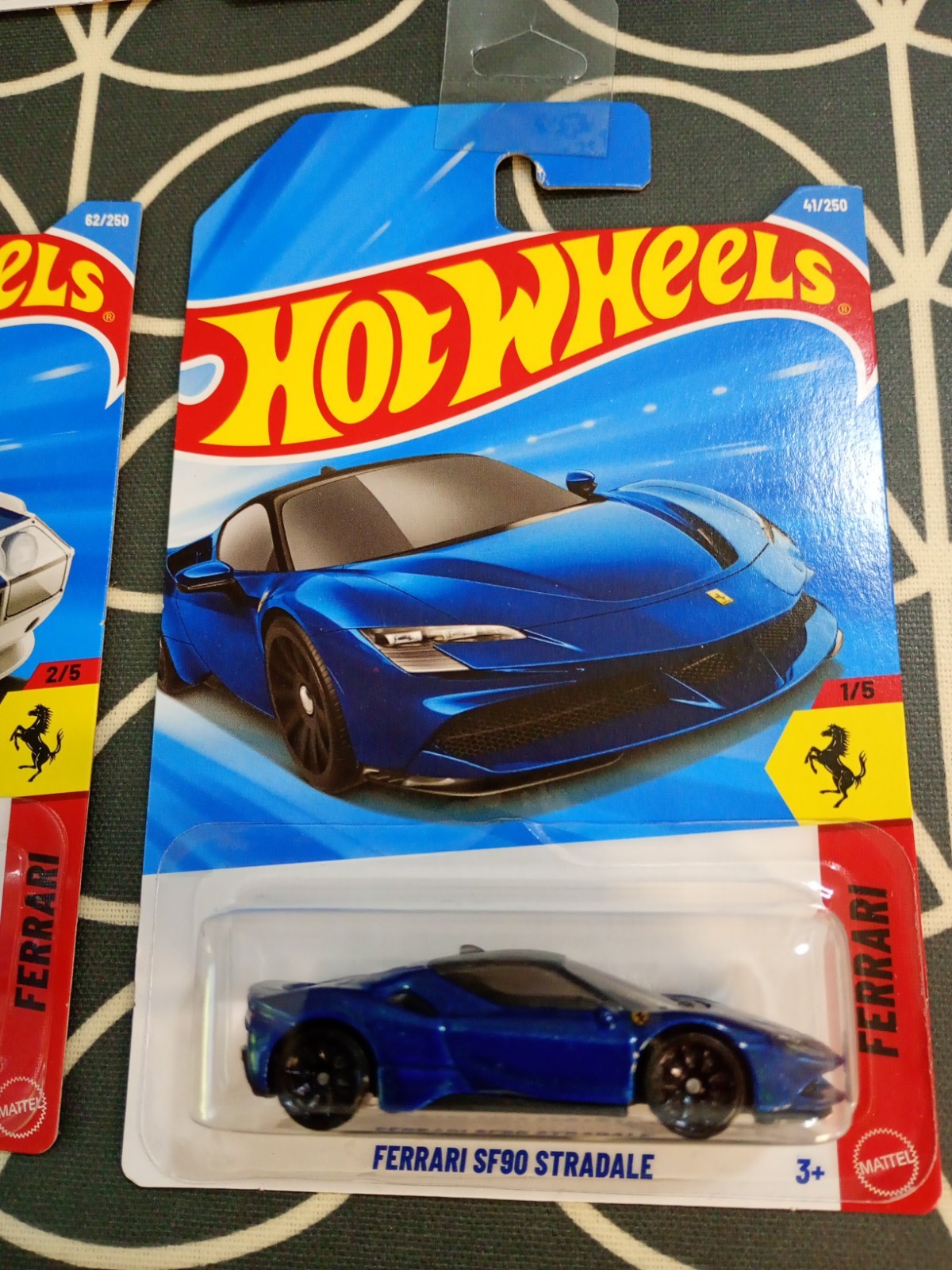 Mattel Hot Wheels Ferrari Collection SF90 365 F40 12Cilindri Time Shifter 5 CARS