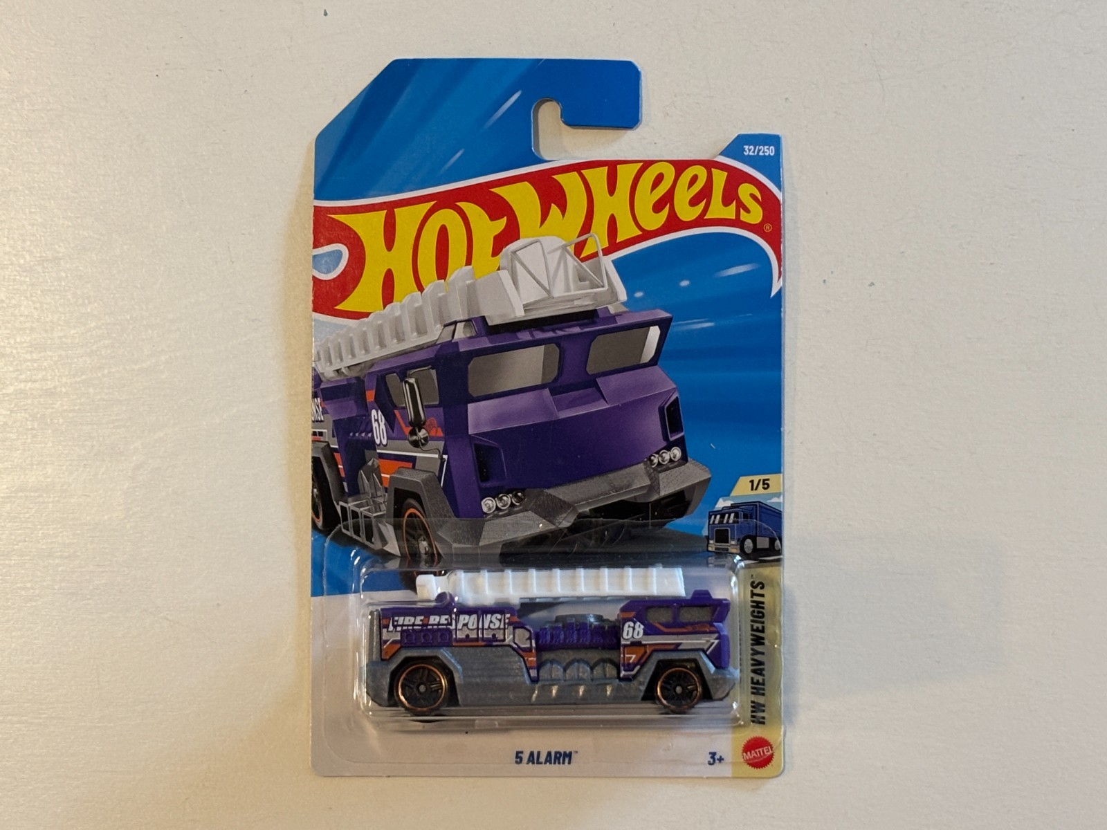 Hot Wheels 5 Alarm HW Heavyweights Firetruck 2026 Item # JJJ03