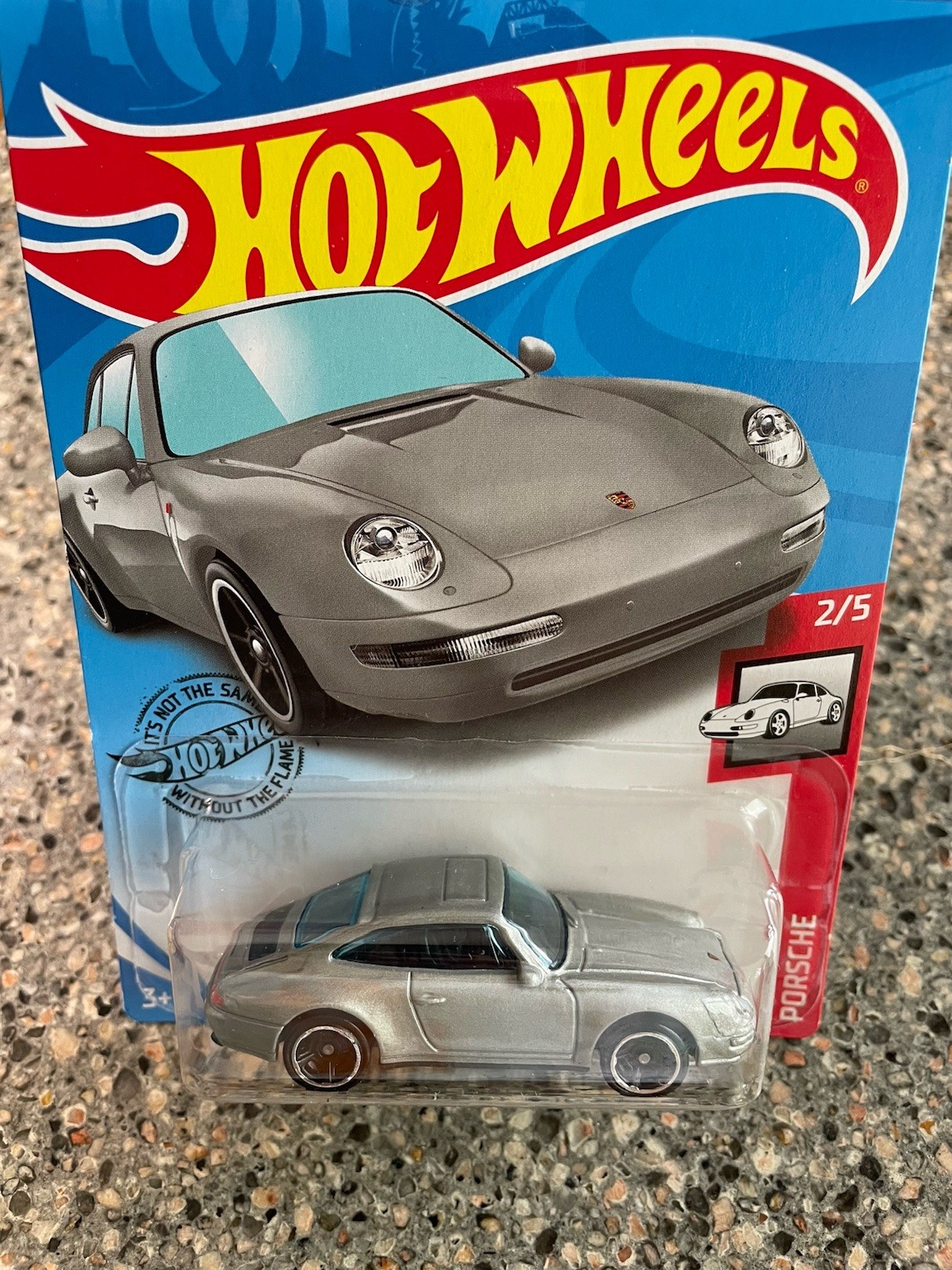 2020 Hot Wheels ’96 Porsche 911 / 993 Carrera Kroger Exclusive Silver – New