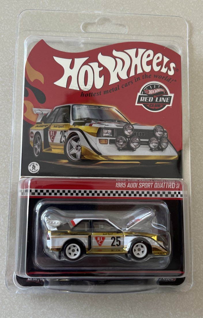 NEW 2025 Hot Wheels Collectors RLC Exclusive – 1985 Audi Sport Quattro S1