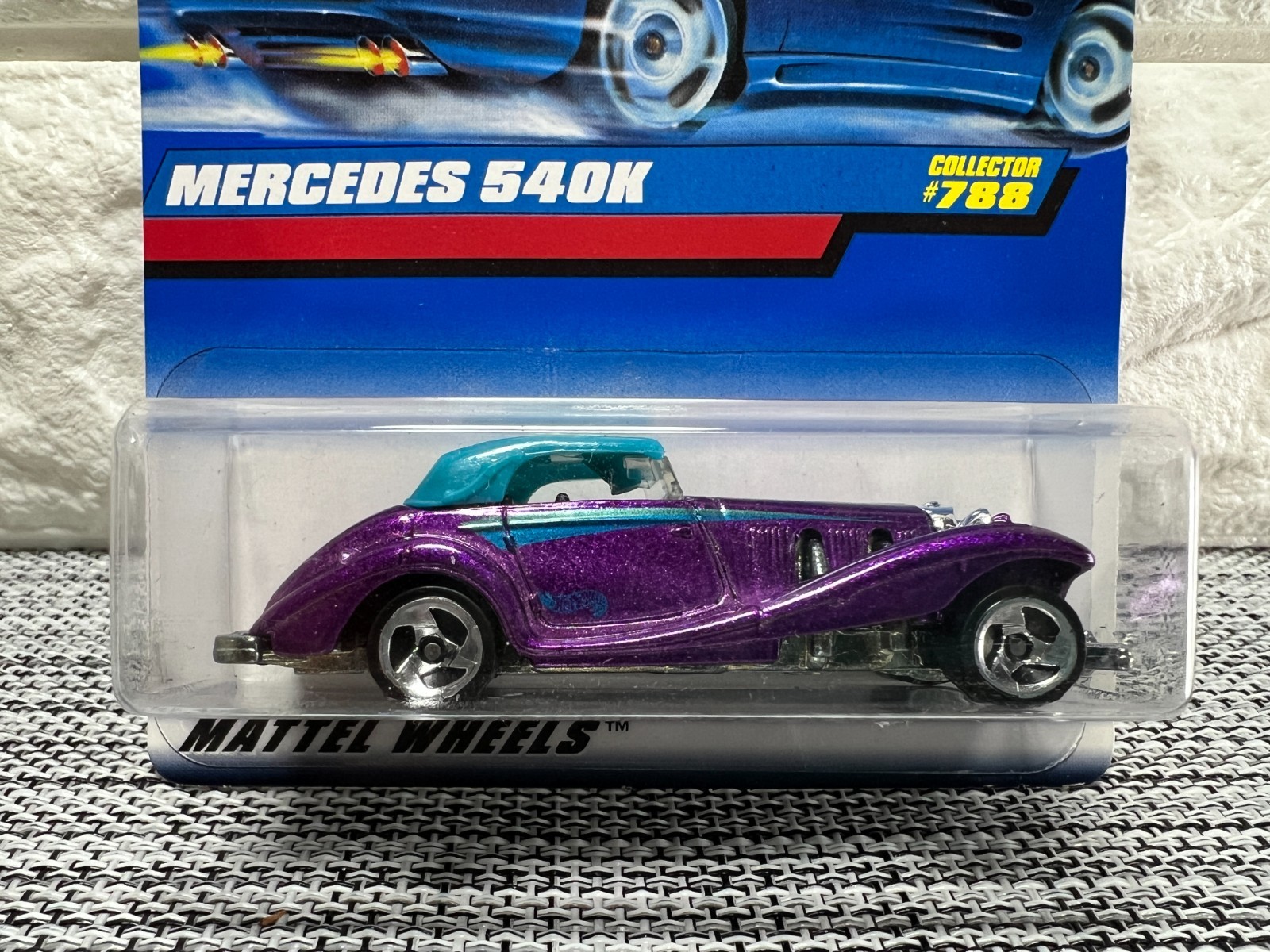 Hot Wheels Mercedes 540K Collector #788 Purple