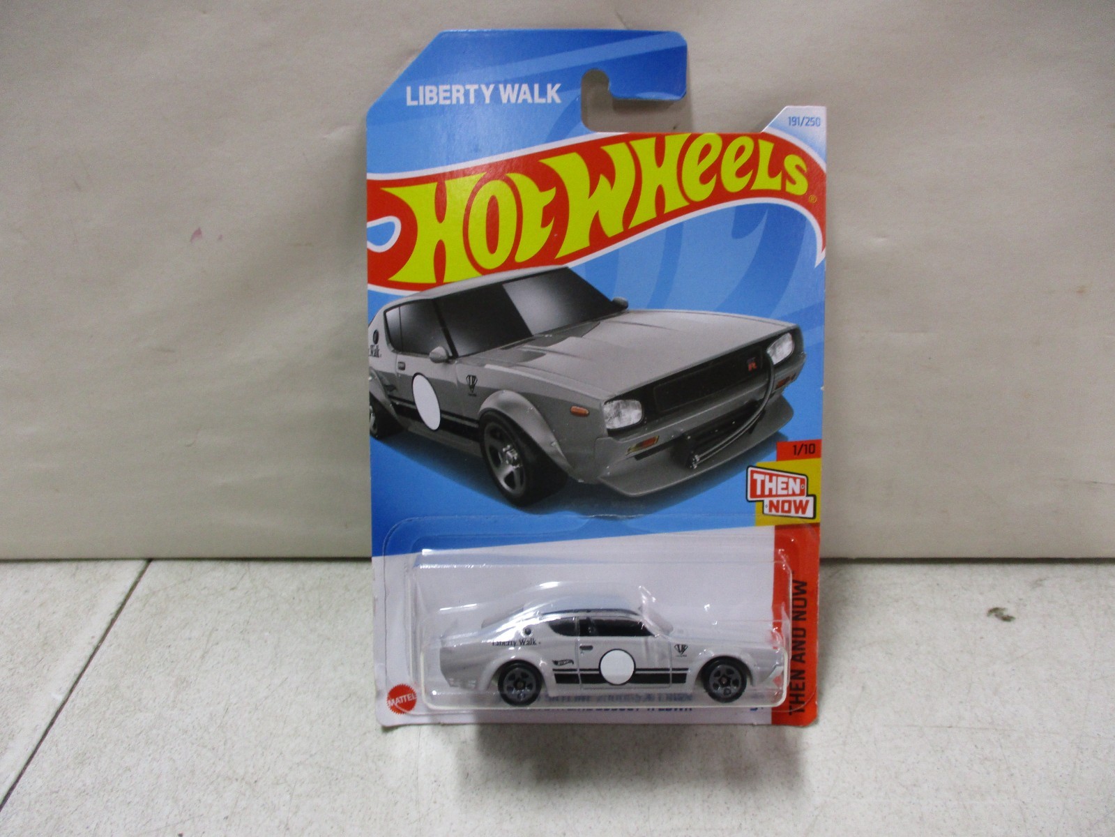 Hot Wheels Then And Now Liberty Walk Nissan Skyline 2000GT-R LBWK