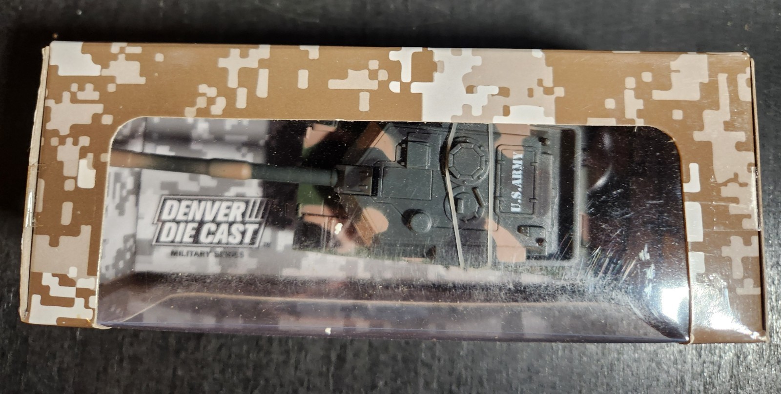M1A1 ABRAMS MAIN BATTLE TANK DENVER DIECAST US ARMY MILITARY SERIES #216 NIB NEW