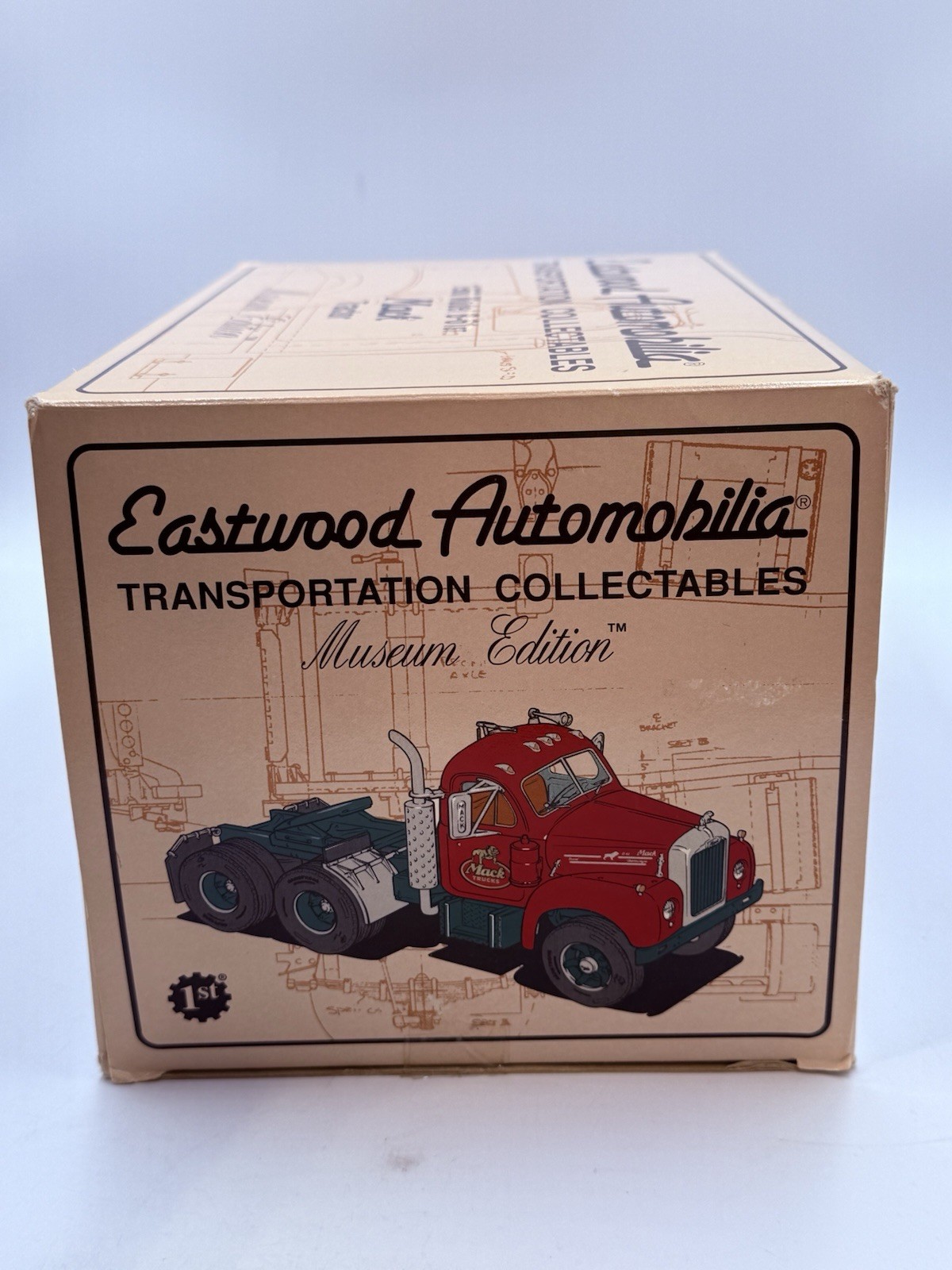 Eastwood Automobile 1960 Model B-61 Mack Tractor Museum Edition Die-cast In Box