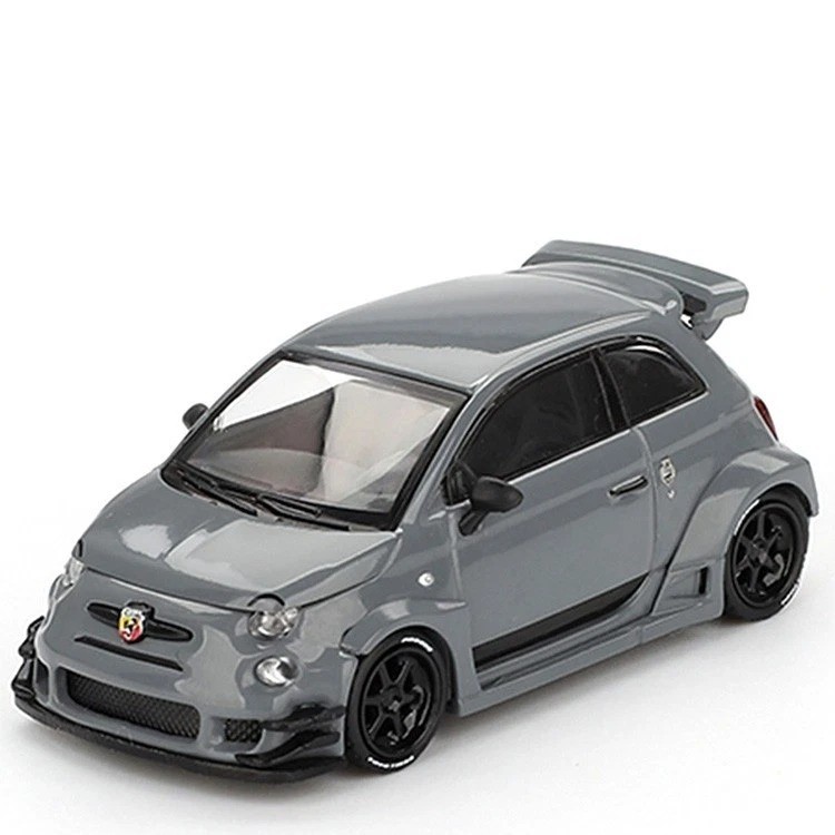 MINI GT 1:64 LIBERTY WALK LBWK ABARTH 595 LB-WORKS ABAS WORKS GREY MGT00995-P11