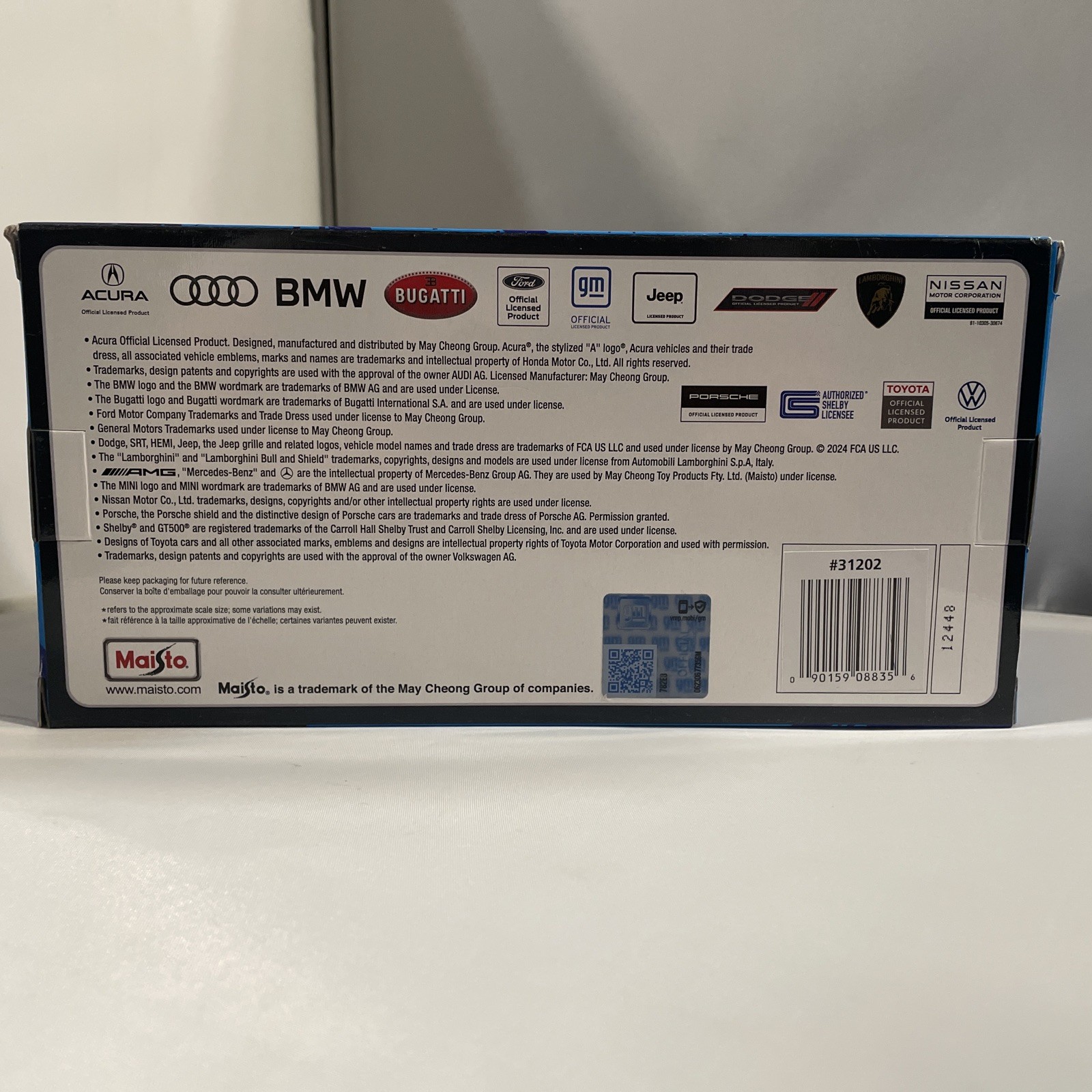 1970 CHEVROLET CORVETTE CONVERTIBLE BLUE 1/24 DIECAST MODEL CAR BY MAISTO 31202