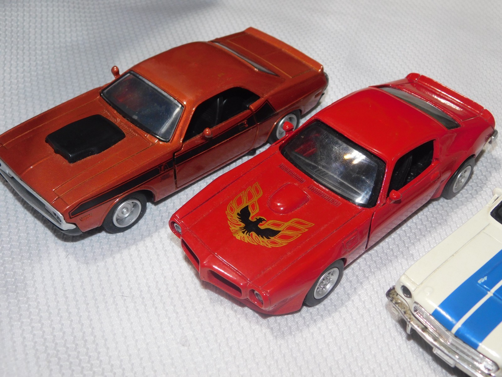 New Ray 1973 FIREBIRD TRANS AM Speedy Power 1:32 LOT 4 CAMARO SHELBY CHALLENGER
