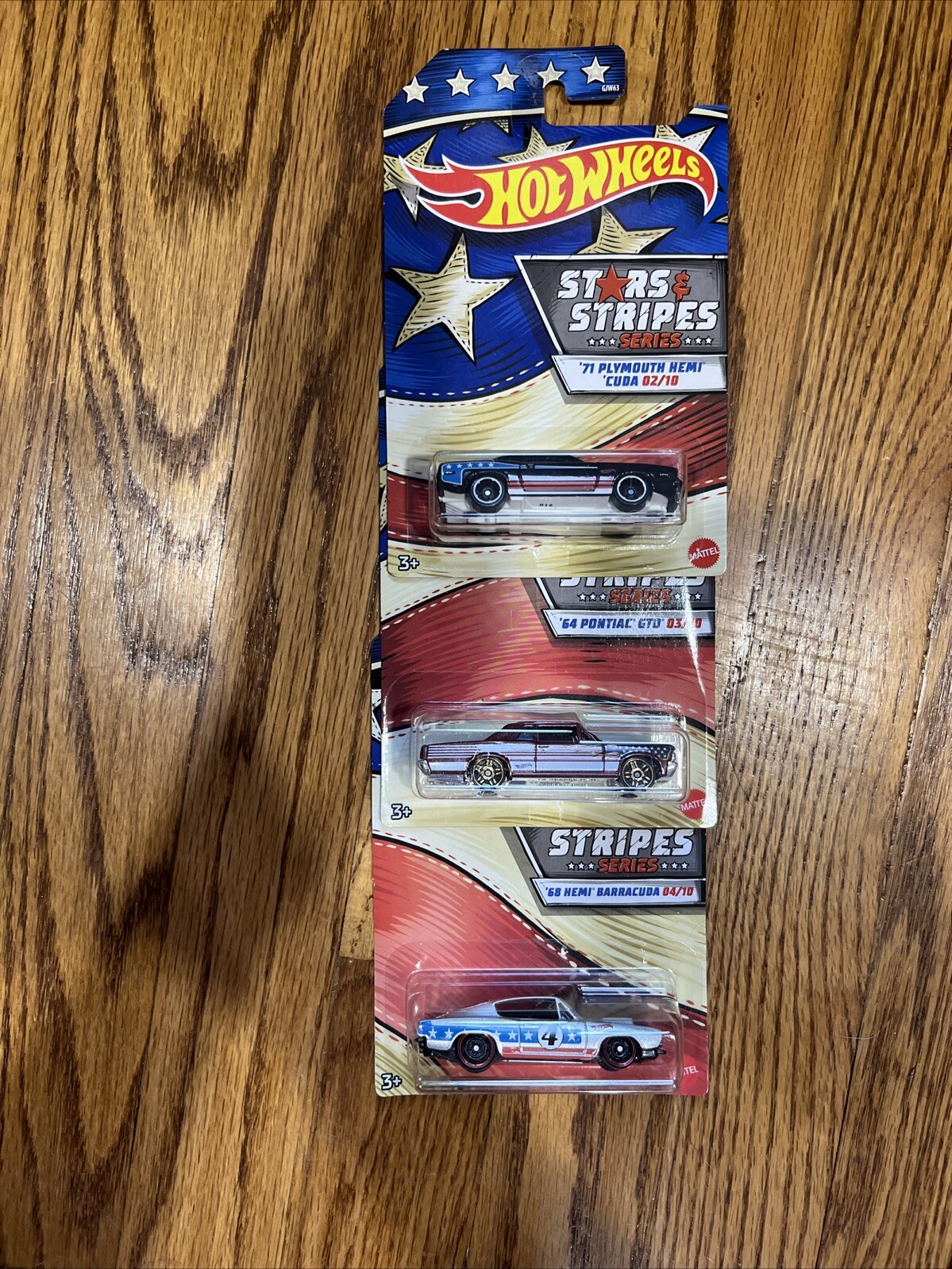 Hot Wheels Stars and Stripes Mixed Lot of 19