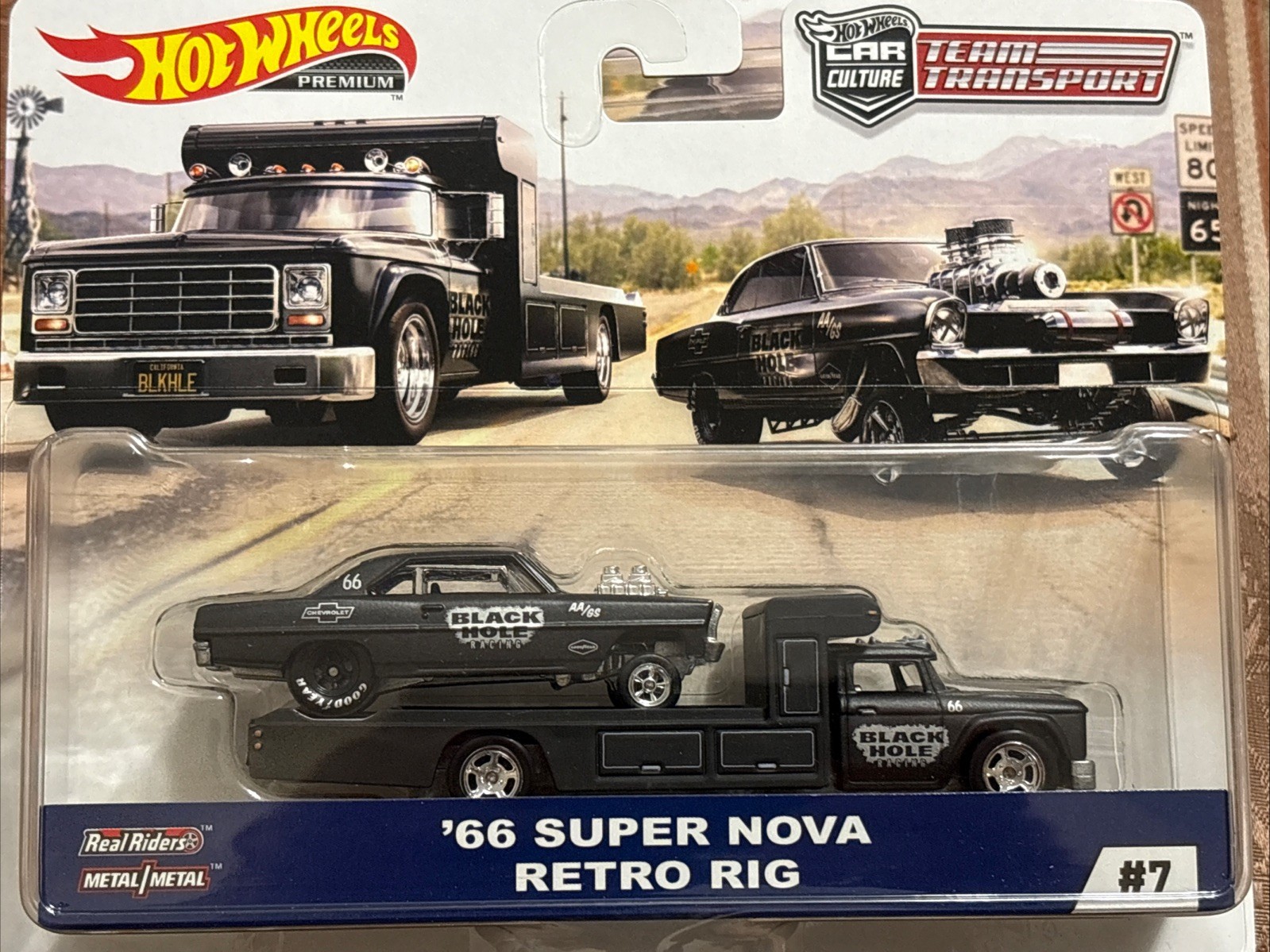 Hot Wheels Car Culture Team Transport ’66 Super Nova Retro Rig #7