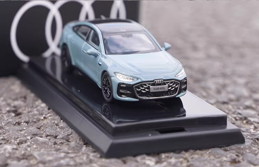 Original 1/64 Scale Shanghai AUDI A5L Diecast Alloy Model Car 3 Colors Gifts Toy