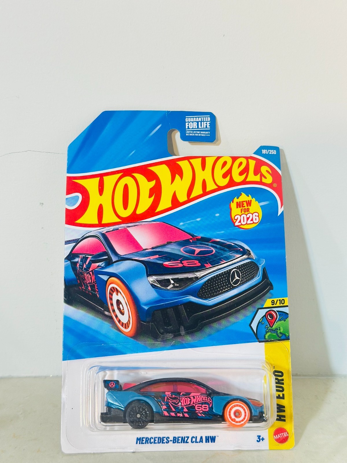 Hot Wheels Mercedes-Benz CLA HW HW Euro Blue #181
