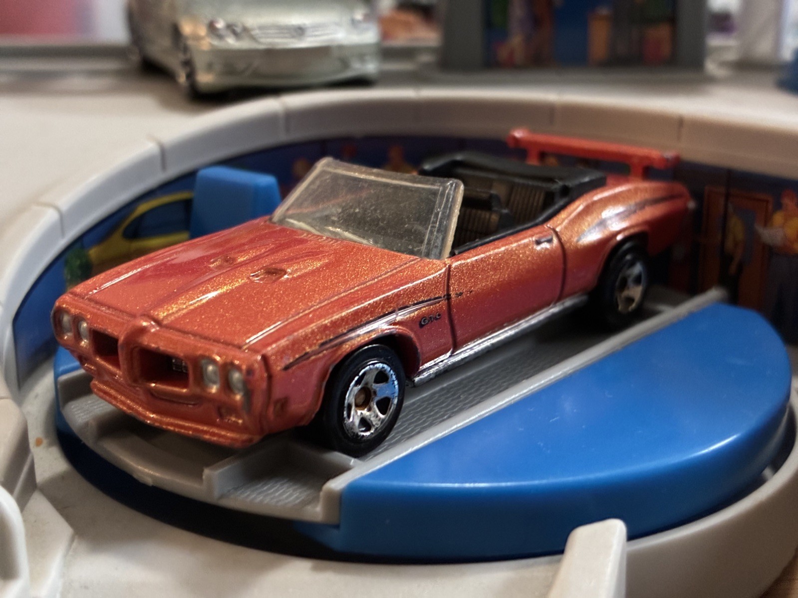 Hot Wheels 1970 Pontiac GTO Convertible Loose Diecast 1:64 Scale 2007