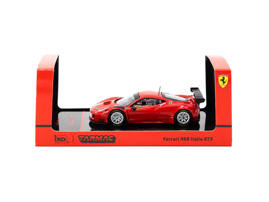TARMAC WORKS x IXO – RED – FERRARI 458 ITALIA GT3