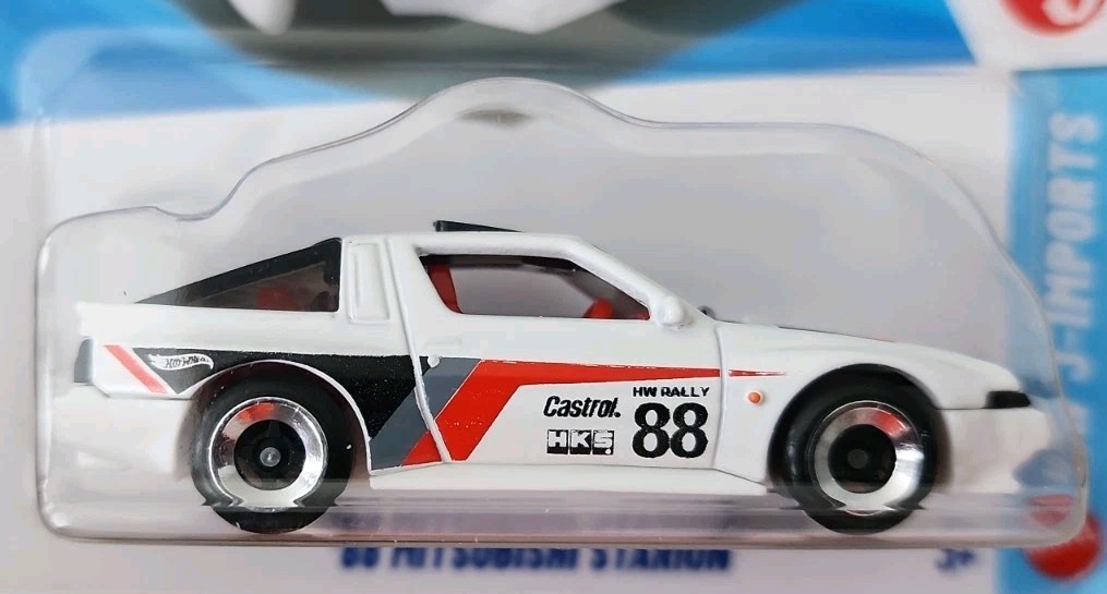 Hot Wheels HW J-IMPORTS ’88 Mitsubishi Starion White