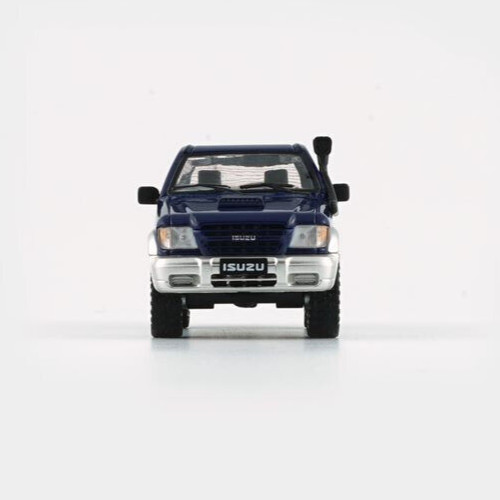 BM Creations 1998-2002 Isuzu Trooper / Big Horn Purple Blue LHD 1:64 Diecast Car