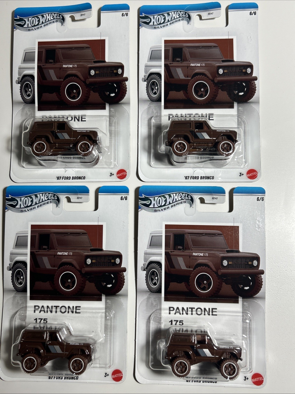 Hot Wheels Pantone ’67 Ford Bronco CHASE 6/6 In Hand Ready To Ship